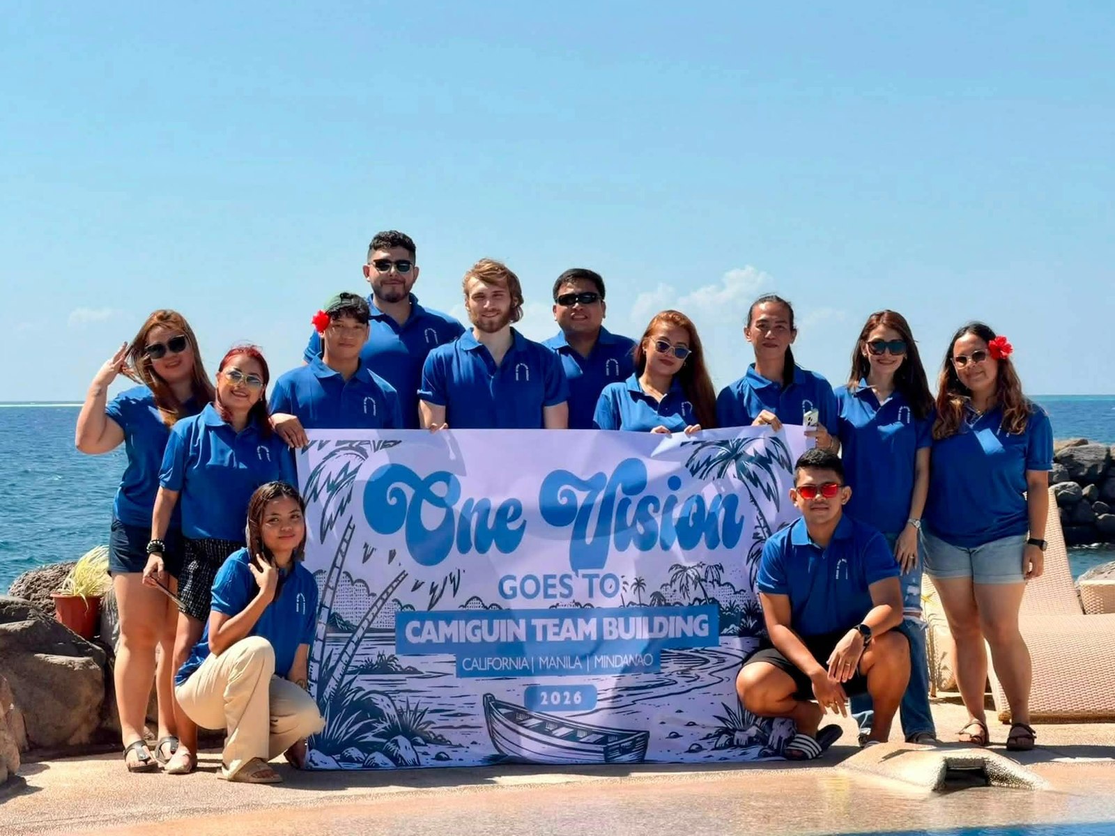 The OneVis team at the 2026 Camiguin team building